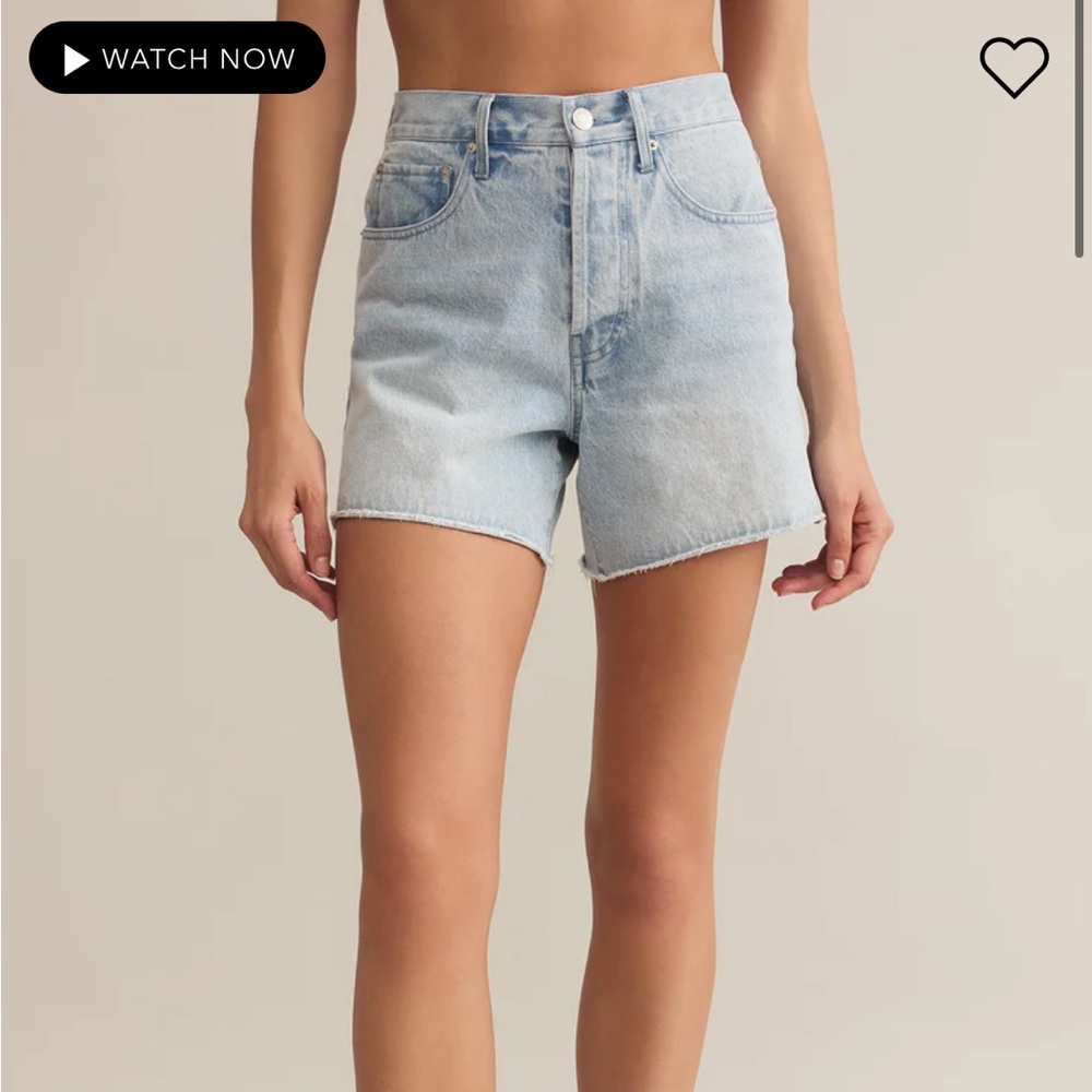 Z Supply Everyday Hi Rise Denim Shorts